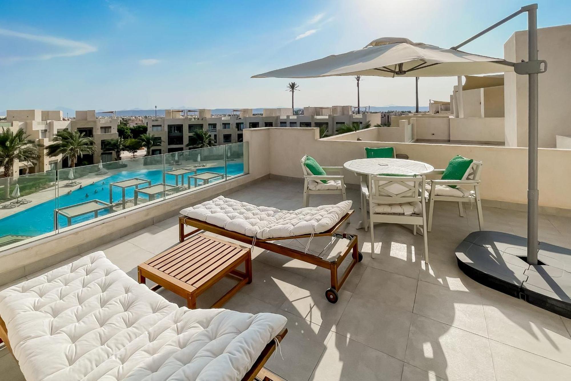 Appartement Chilled & Serene 1bdr Mangroovy Pool & Sea View Hurghada